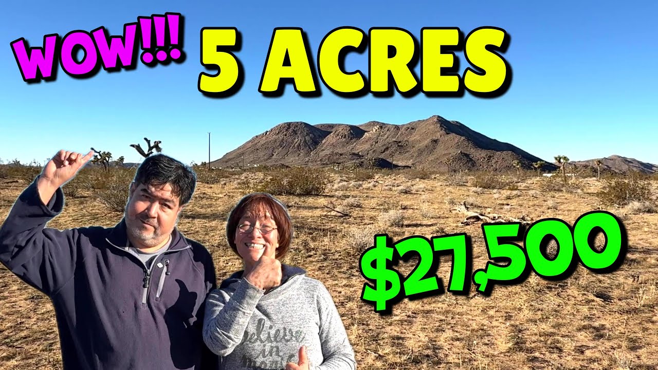 🟢 Gran OPORTUNIDAD_Pa' hacer tu RANCHITO 🏡🌵 LANDERS, CA.