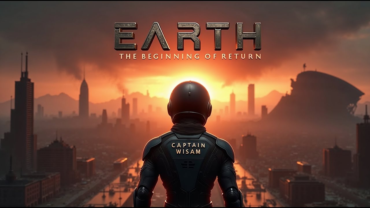 EARTH &ndash; The Beginning of Return | HINDI | AI Film Trailer | Created by Captain Wisam