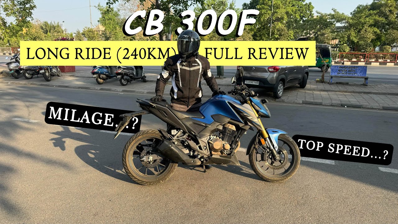 2024 HONDA CB300F LONG RIDE REVIEW || BIKE COMFORT HAI ?🤔