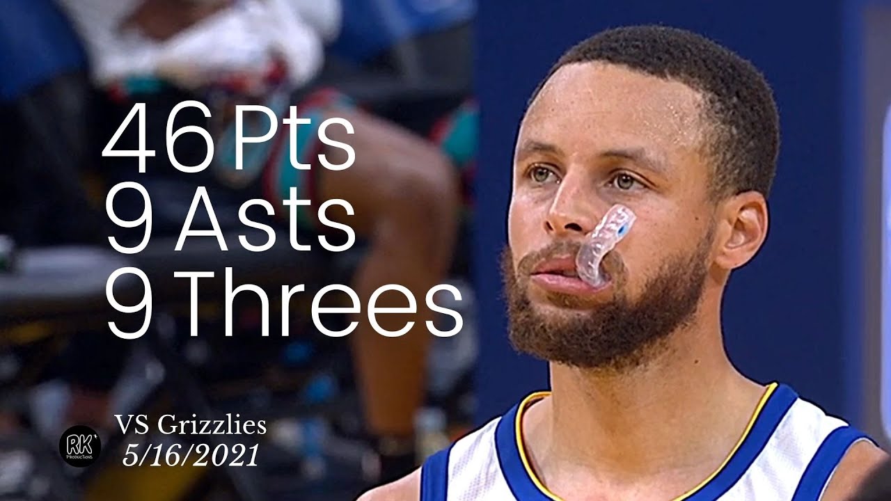 Stephen Curry 46 Pts, 9 Asts, 9 Threes vs Grizzlies | FULL Highlights