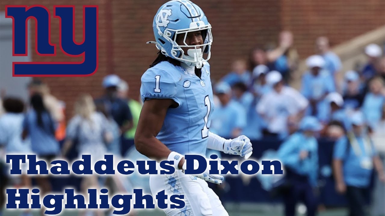 Thaddeus Dixon | Defensive Back | 2025 North Carolina Highlights | 2026 NFL Draft