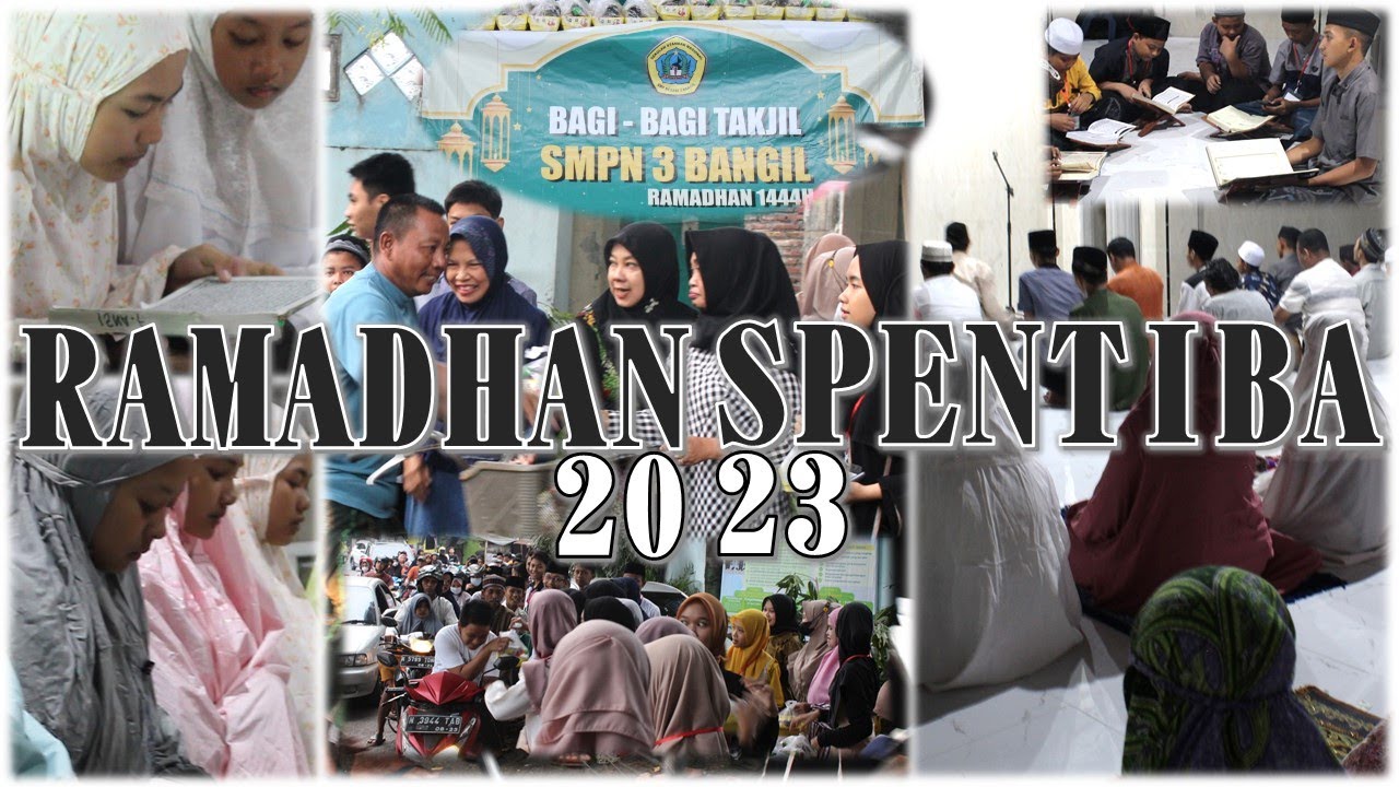 RAMADHAN SPENTIBA 2023 | Berbagi takjil, tadarus bersama, buka puasa bersama, sholat tarawih bersama