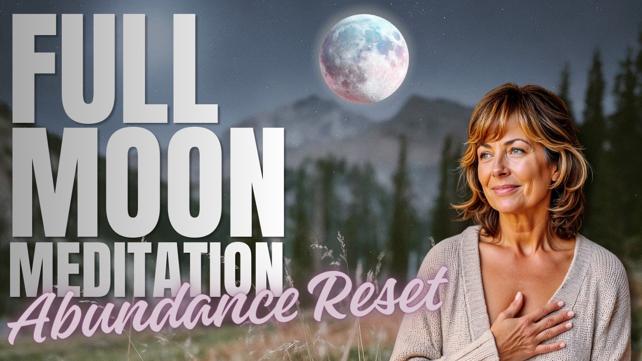 June 2026 Full Moon Meditation | Abundance Reset & Energy Cleanse