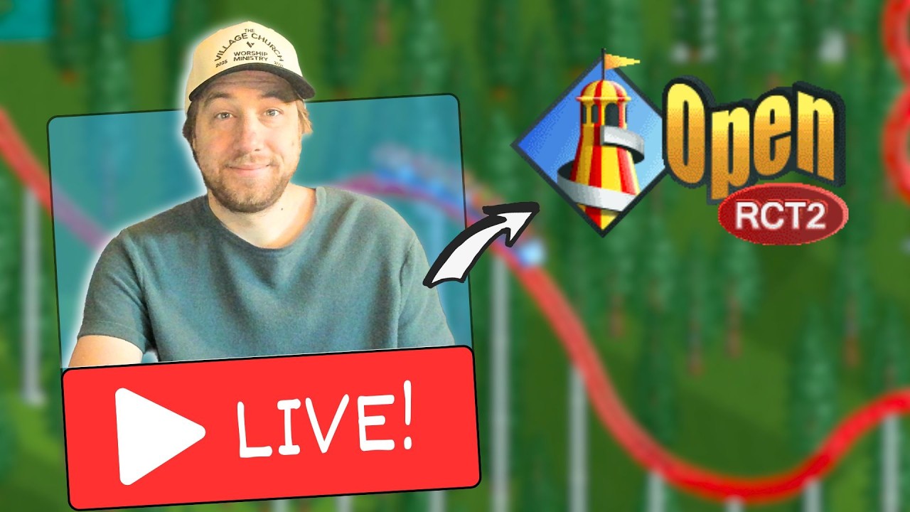 🔴 LIVE | OpenRCT2, Let's Build A Park Together!