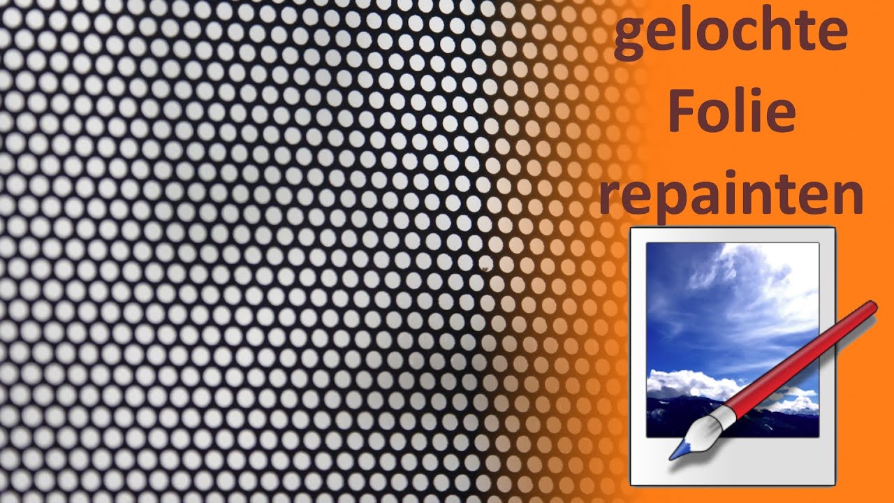 #04 Paint.NET Tutorial, gelochte Folie Repainten, OMSI 2