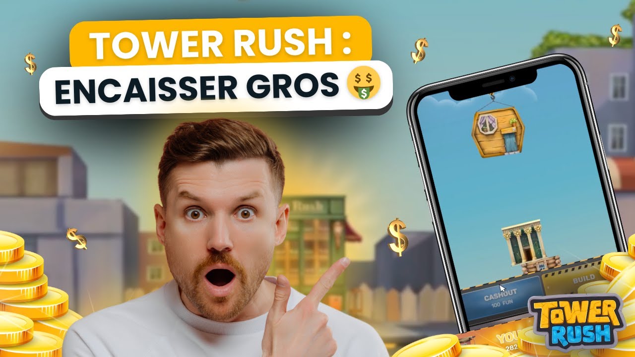 TUTORIEL TOWER RUSH  Comment battre le jeu et encaisser gros 🚀