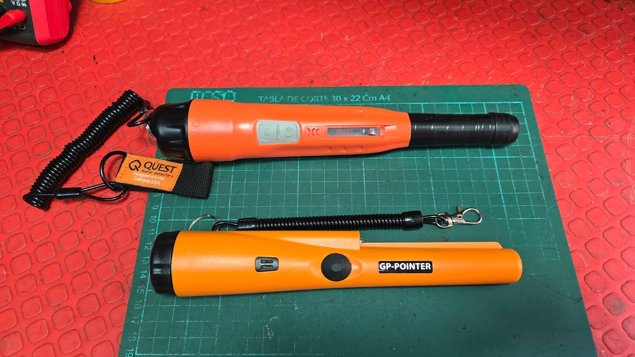 Pinpointer Quest Xpointer PRO vs GP pointer