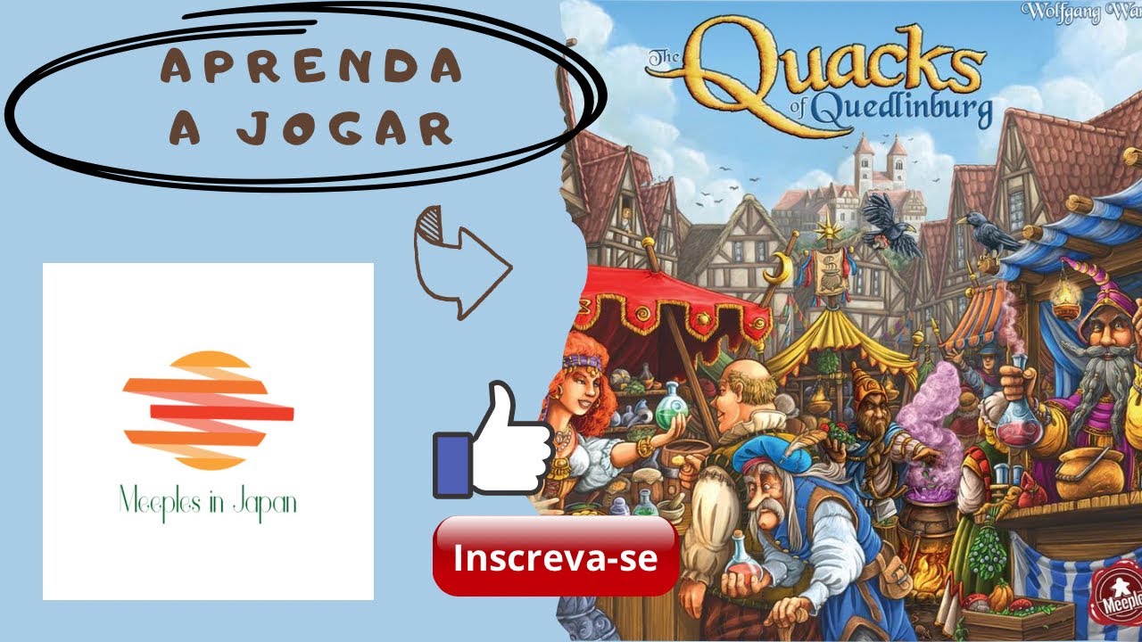 Aprenda ou relembre como jogar The Quacks of Quedlinburg ( errata nos comentários )