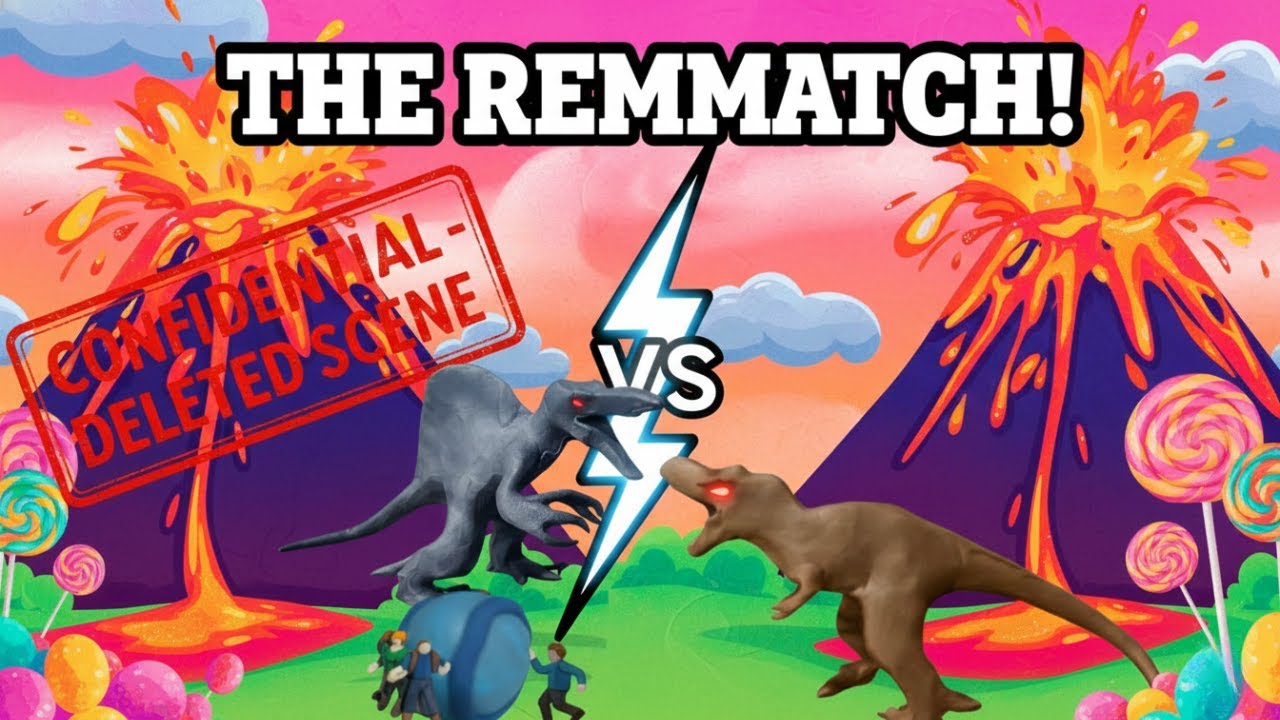 Why the Spinosaurus was CUT from Fallen Kingdom! (Rematch Scene)