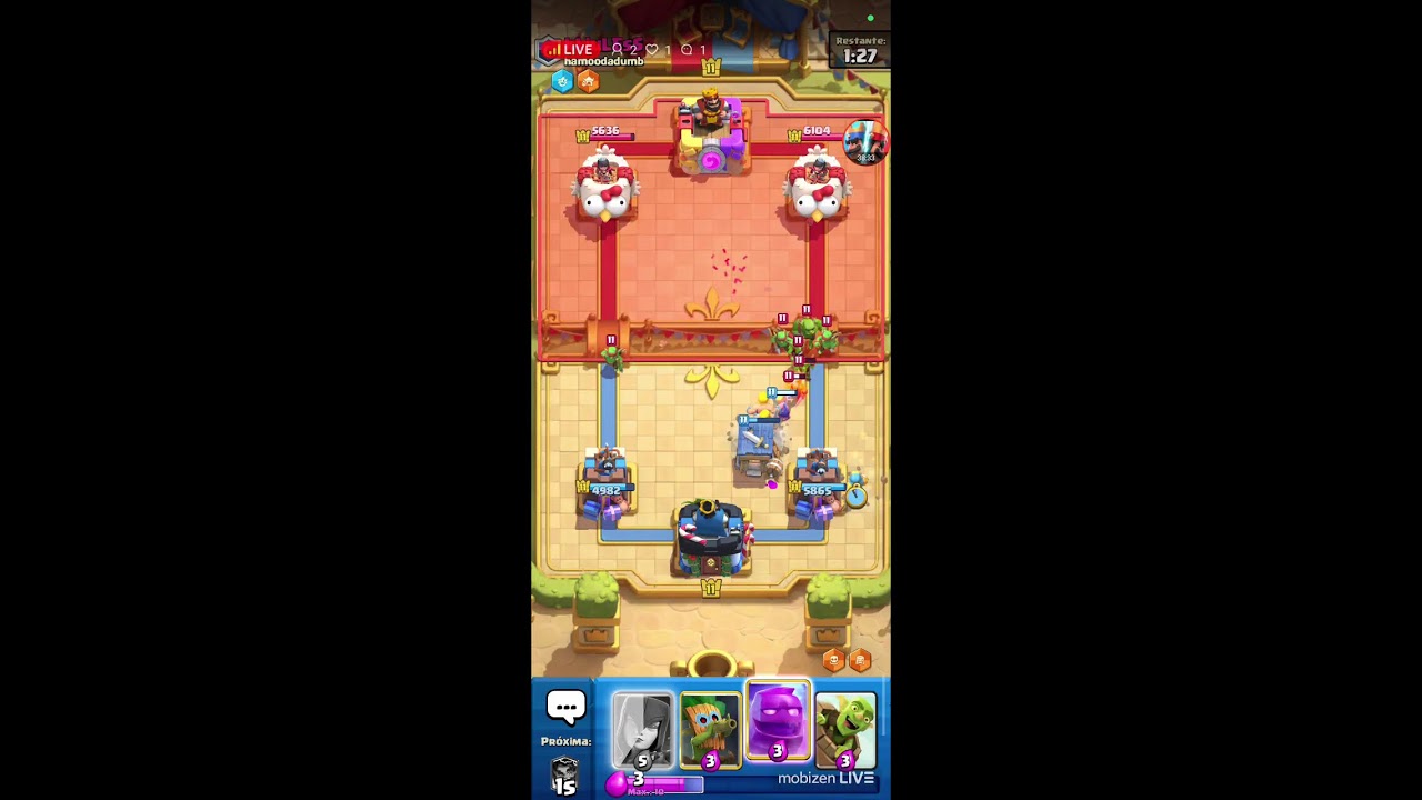 live Clash Royale