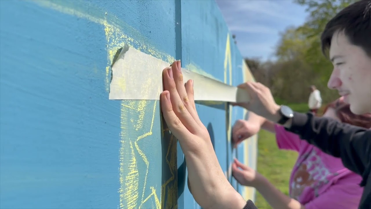 #graffiti Workshop in #halleneustadt - ein Projekt der GWG Halle-Neustadt und der Freiraumgalerie