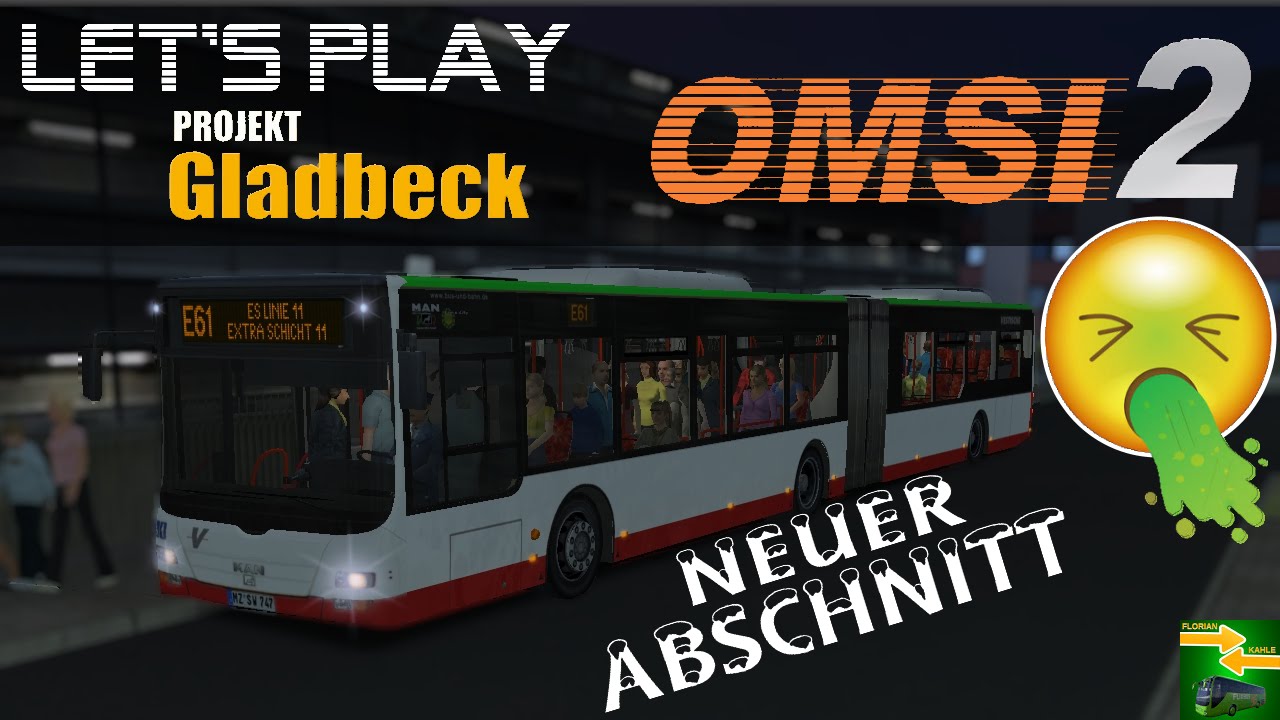 OMSI 2 [60 FPS] - GLADBECK EXTRASCHICHT ES11 - Let's Play Omsi 2 [#256]
