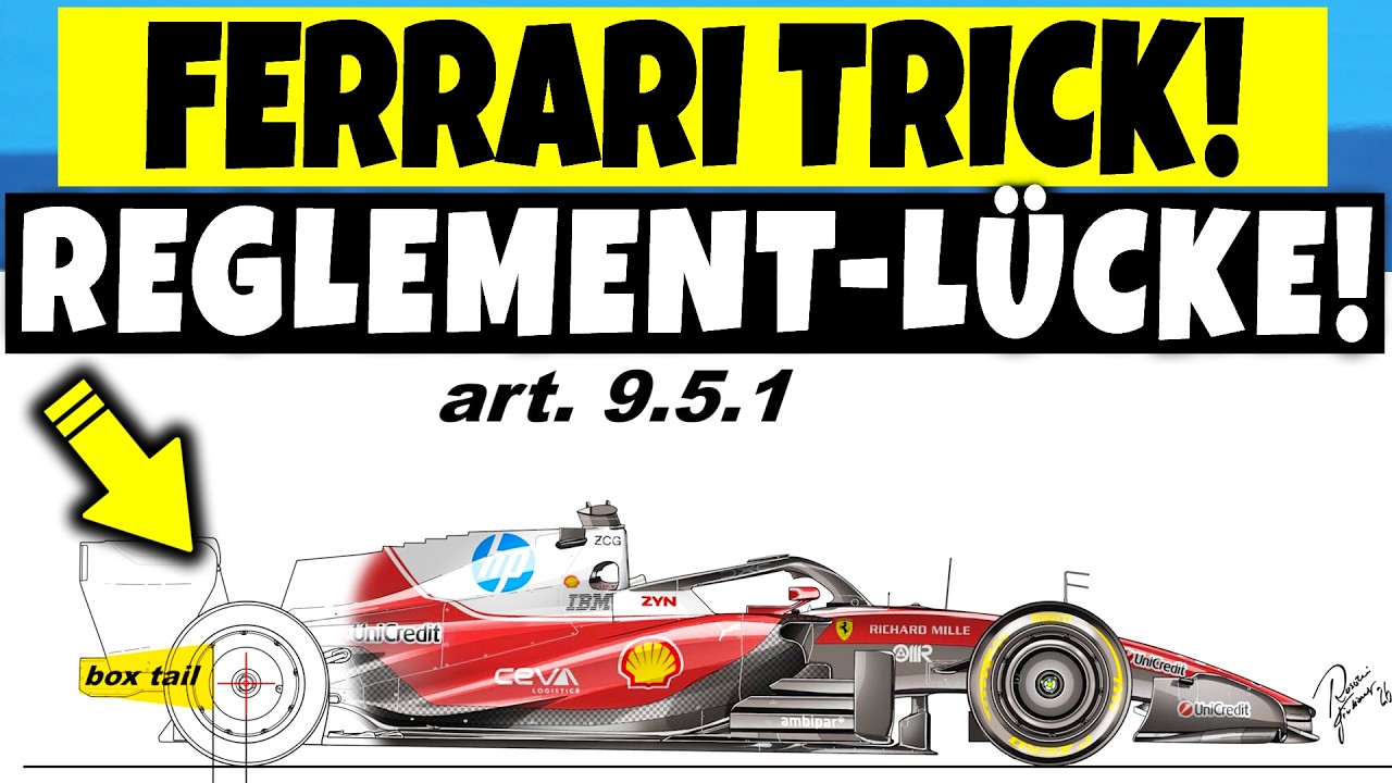 FERRARI ÜBERRASCHT ALLE! Ferrari hat eine Reglement-Lücke AUSGENUTZT wie Mercedes 2011!
