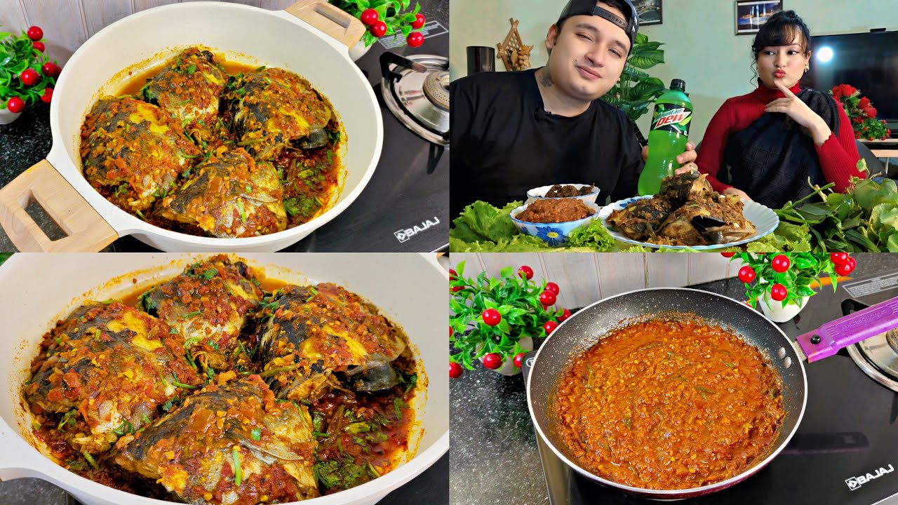 Happy Independence Day Ia Phi Baroh 🫡🇮🇳|| Khlieh Dohkha Recipe || Fish Head Curry