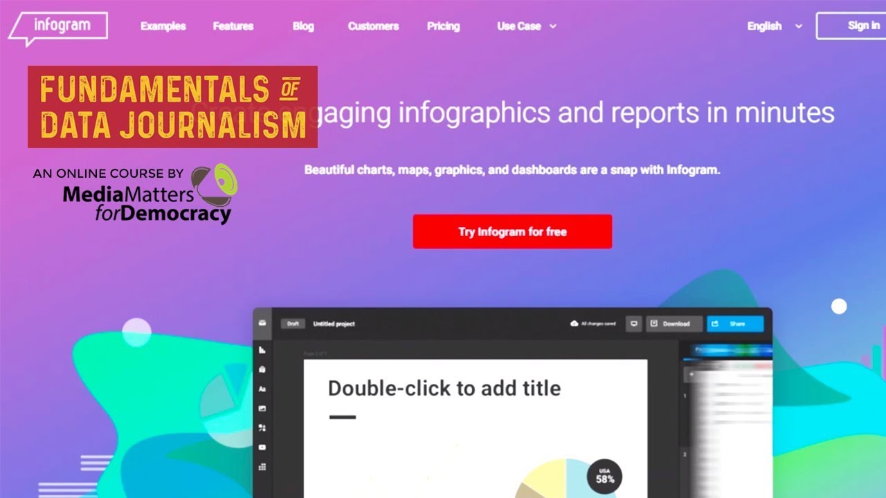 Fundamentals of Data Journalism - Week 5 Simple charts with Infogram