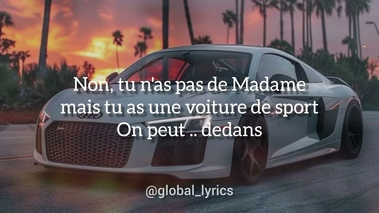Tate mcrae sports car traduction française