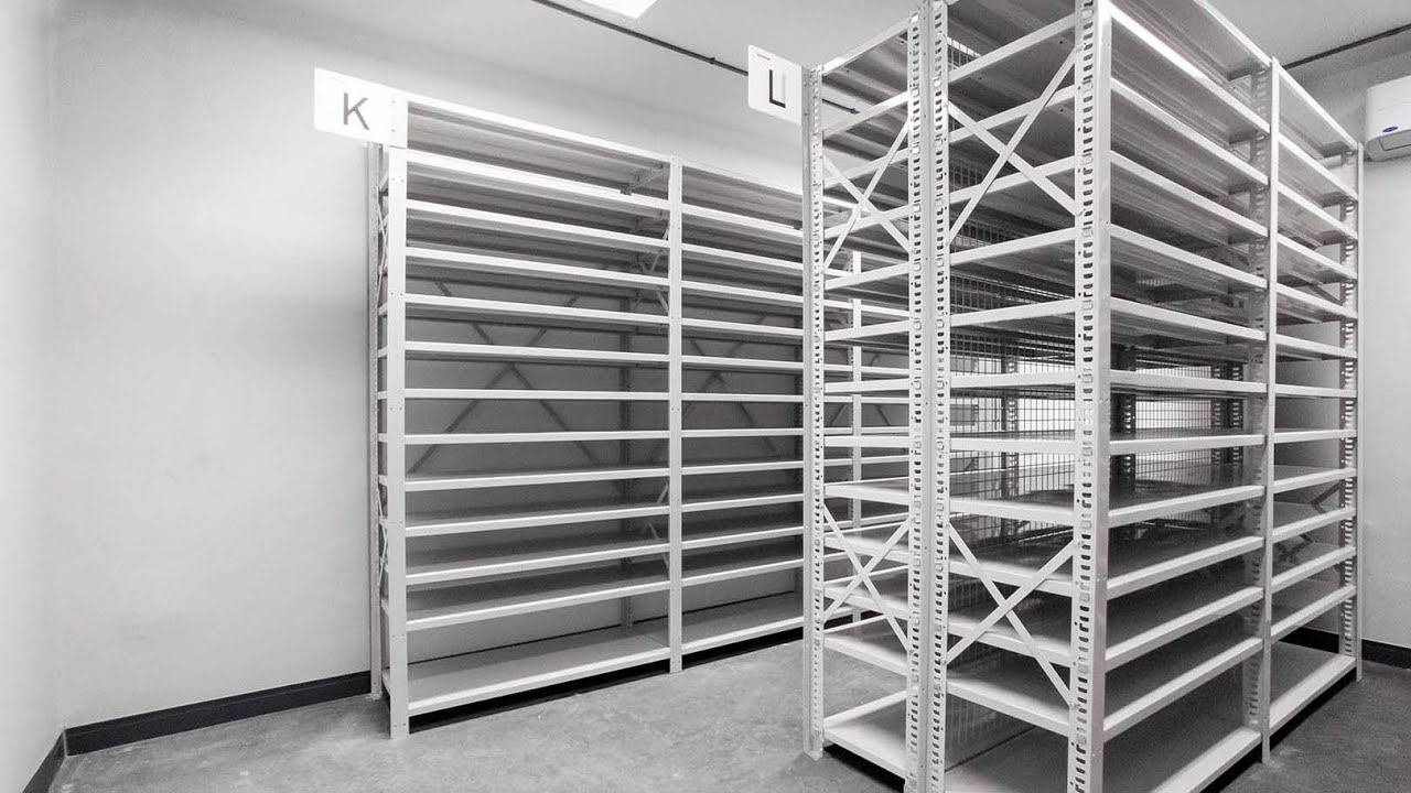 งานติดตั้งชั้นวางของ Micro Rack ใน Vault วางเครื่องประดับมูลค่าสูง ต้องชั้นวางของที่แข็งแรงไว้ใจได้