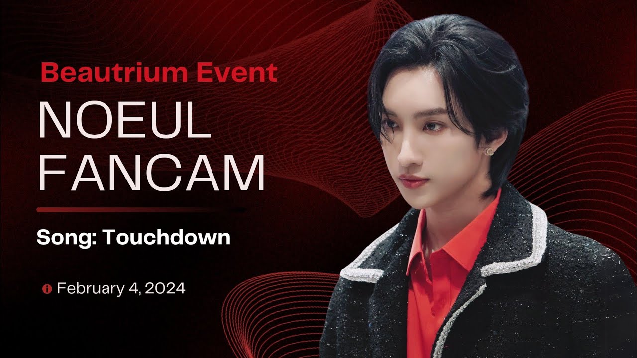 Noeul Nuttarat - Touchdown Fancam at #Noeul x Beautrium Event - #NoeulNuttarat #MagentaBoy
