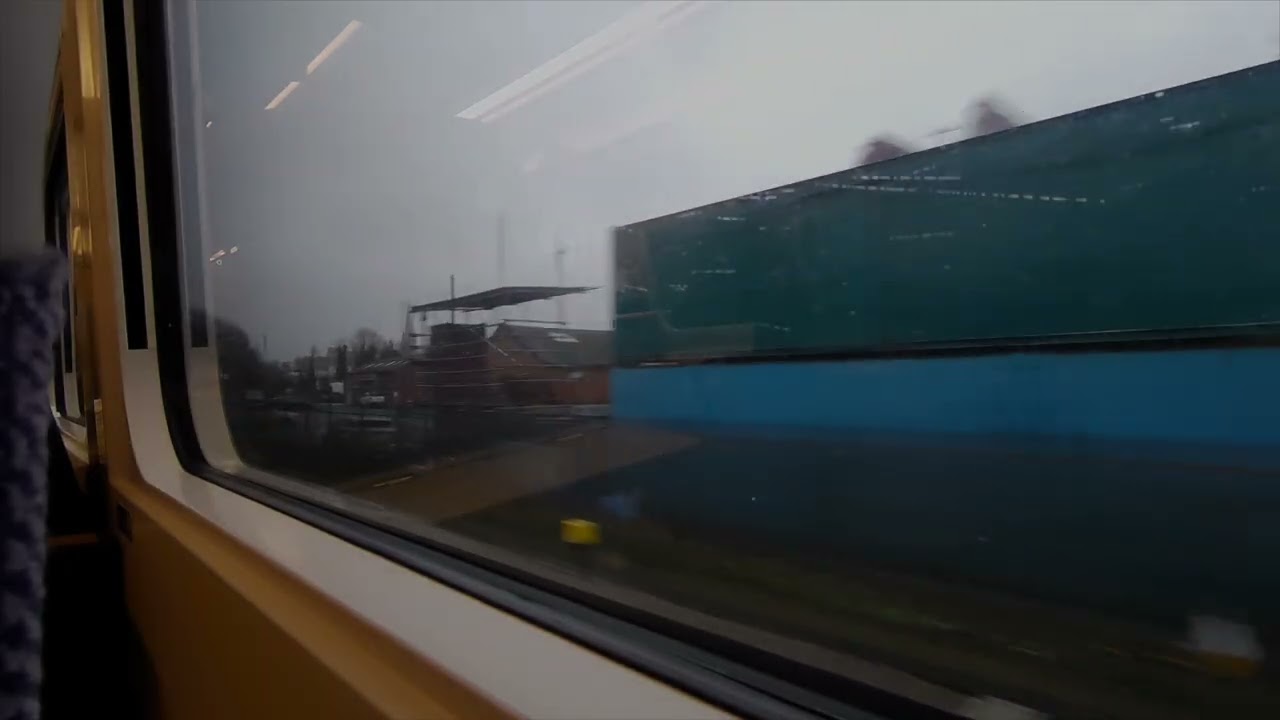 Sheffield to Leicester Midland Mainline onboard 810013