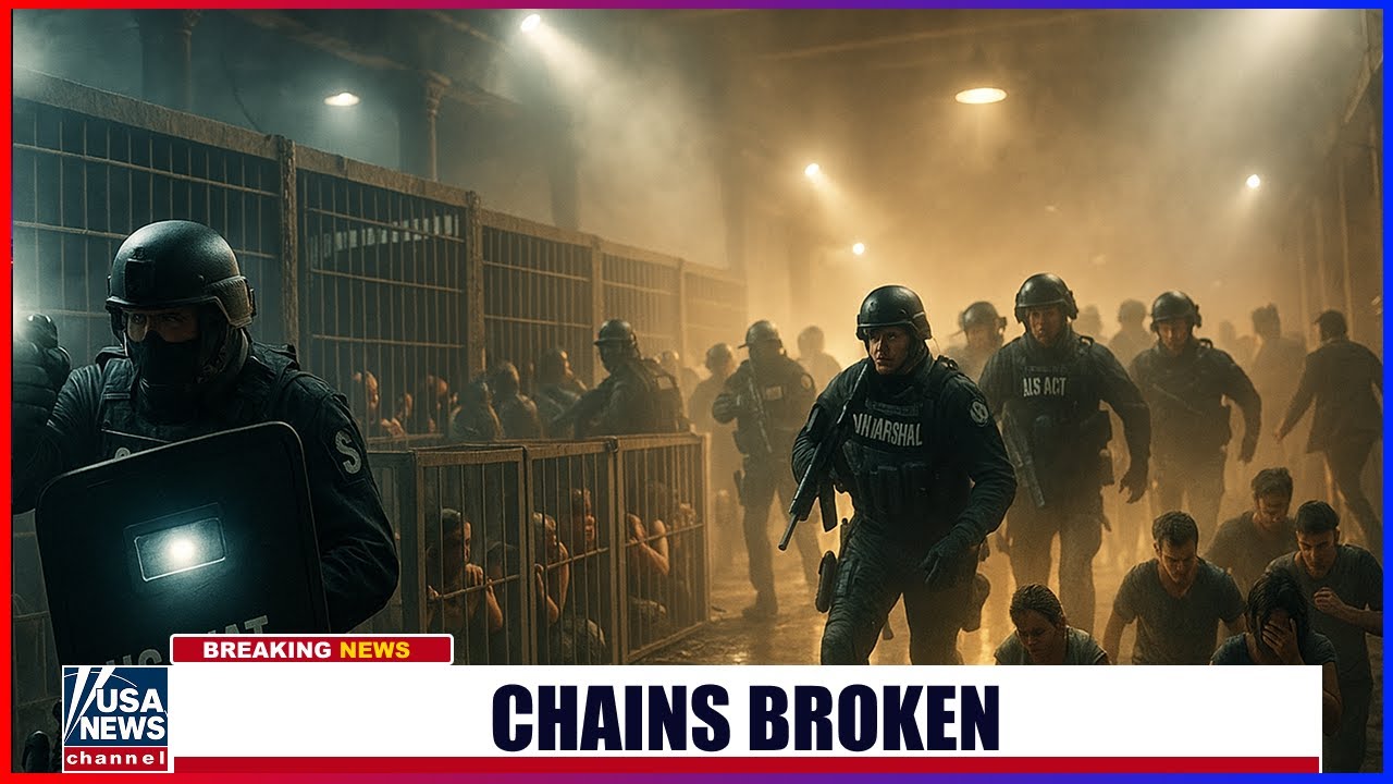 US Marshals & SWAT Storm Human Auction — 60 Victims Rescued, Underground Network Destroyed
