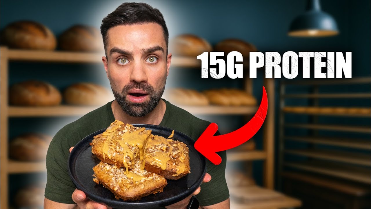 Protein Banana Bread ohne Eiweißpulver – Top Nährwerte & 15g Protein!