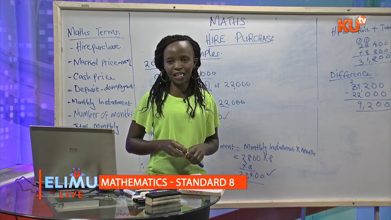 MATHS STD. 8 TIPS . TR PRISCILLA WANJIKU