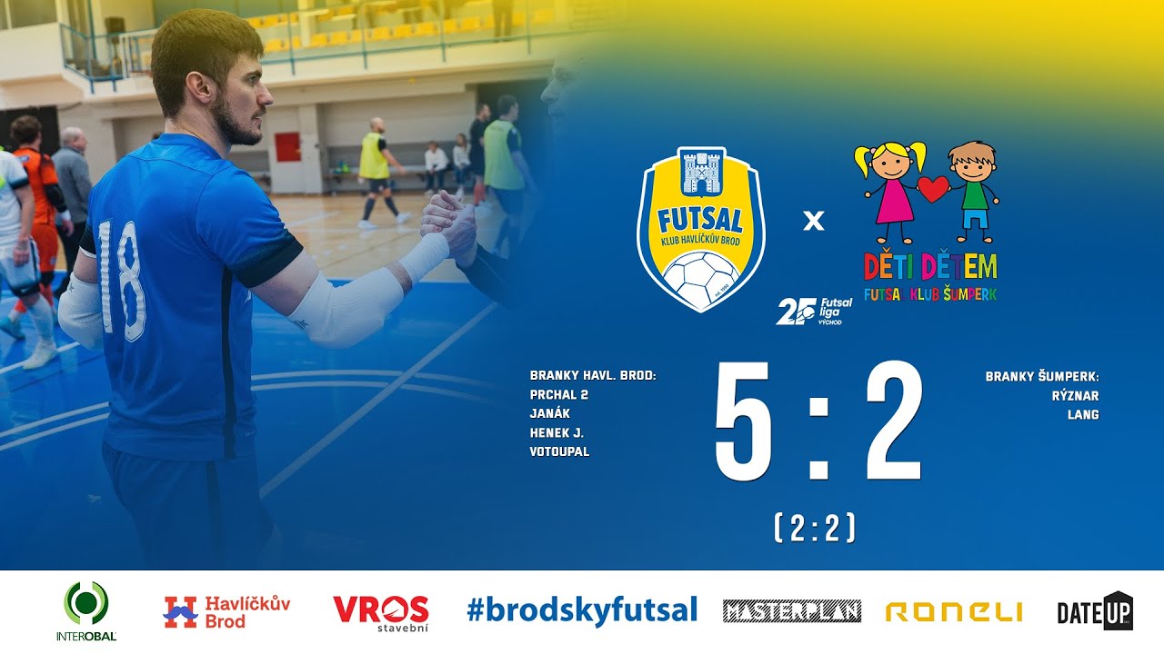 Futsal klub Havlíčkův Brod vs. RSKM D.D. Šumperk