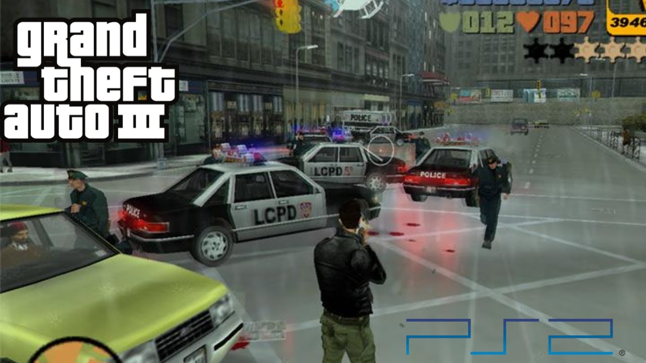 GTA 3 PS2 GAMEPLAY #1