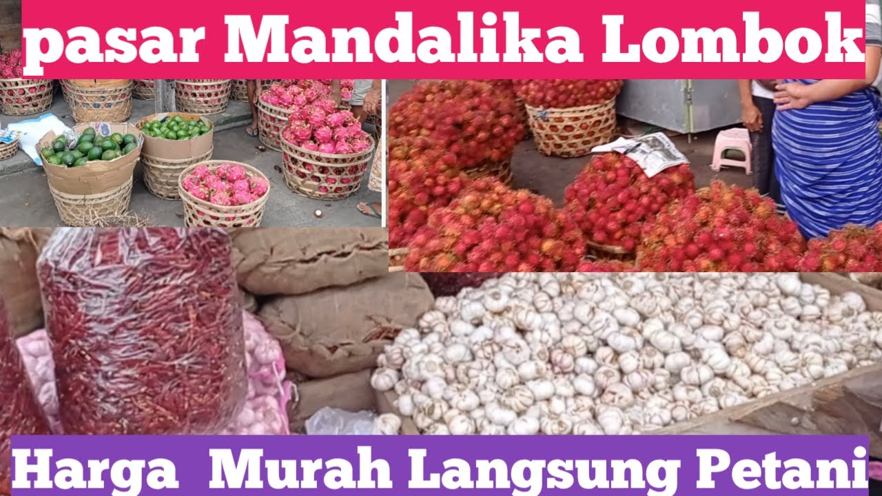 Pasar Induk Mandalika Mataram lombok