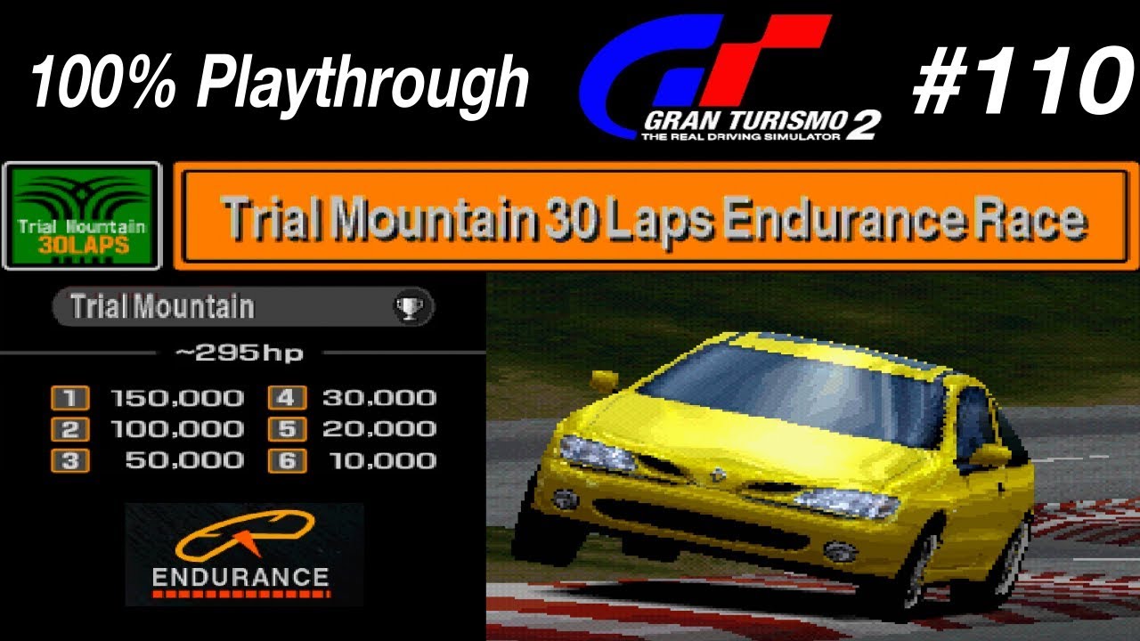Gran Turismo 2 - #110 - Trial Mountain 30 Laps