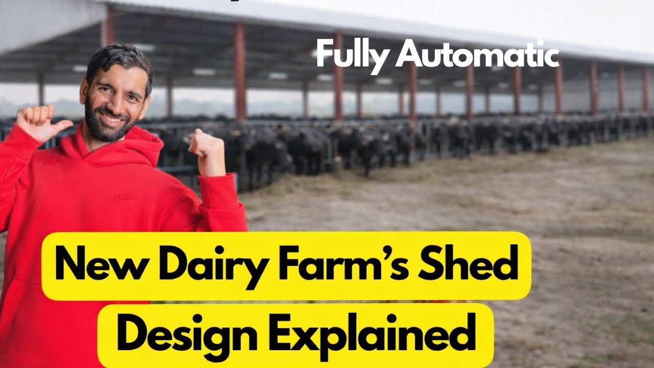 New Dairy Farm’s Shed Design Explained.