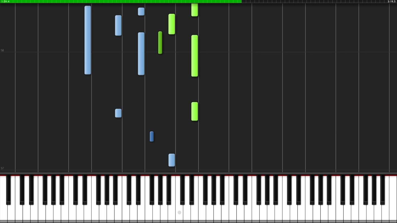 Hallelujah - Leonard Cohen [Piano Tutorial] (Synthesia) // Wouter van Wijhe