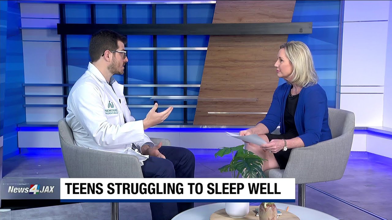 News4JAX+ at 10 a.m.: 6 factors that can make it hard for teens to sleep