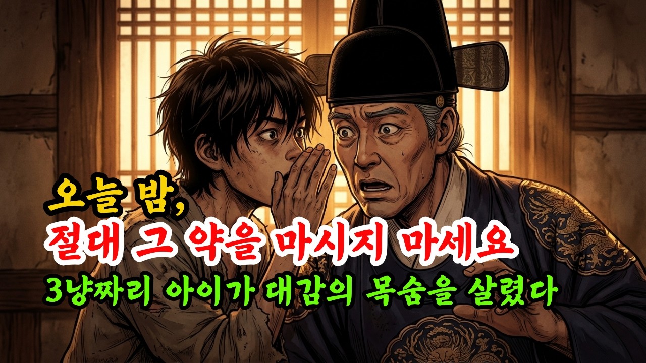 3냥에 팔려간 아이가 대감의 목숨을 살리고 조선을 구한 이야기 | 야담 |민담 |전설     |설화 |옛날이야기 |오디오북 |수면동화 |사연