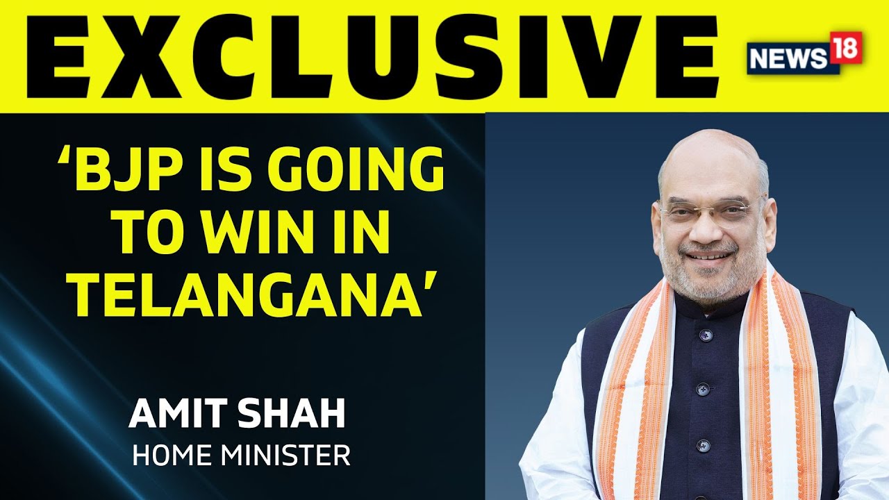 Exclusive: Union Home Minister Amit Shah Speaks To CNN-News18 On Campaign Trail | English News