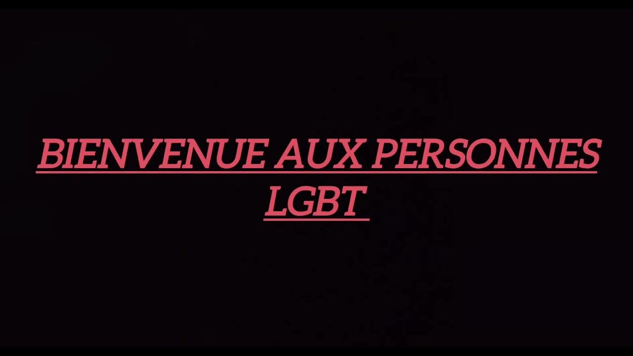 Bienvenue aux personnes LGBT 