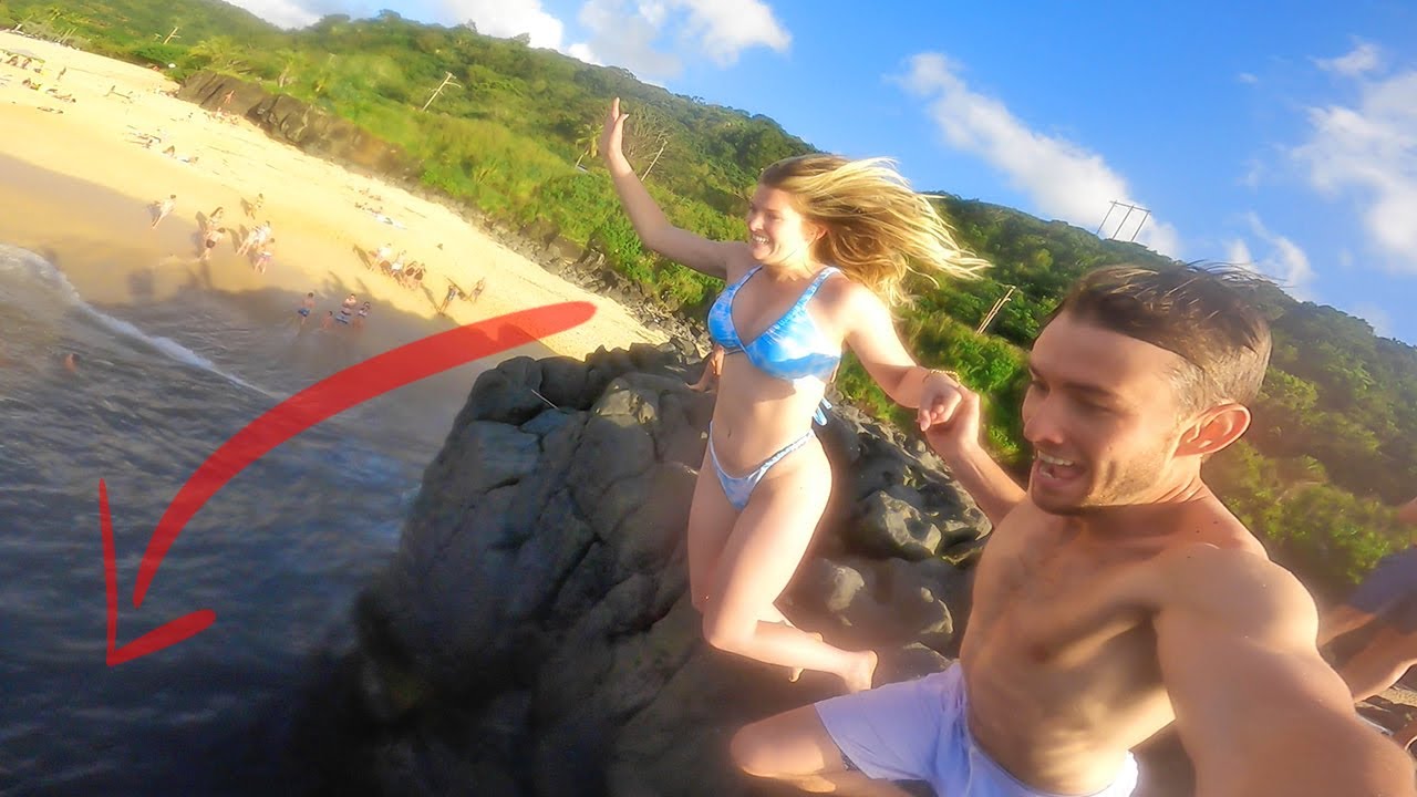 My Girlfriend belly flopped so hard...