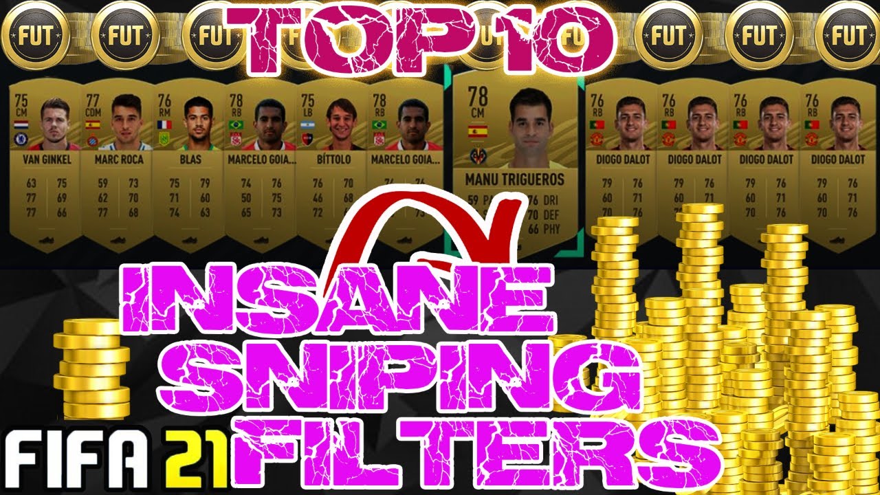 FIFA 21 INSANE SNIPING FILTER/ MASS BIDDING FILTER, EASY 100K FILTERS