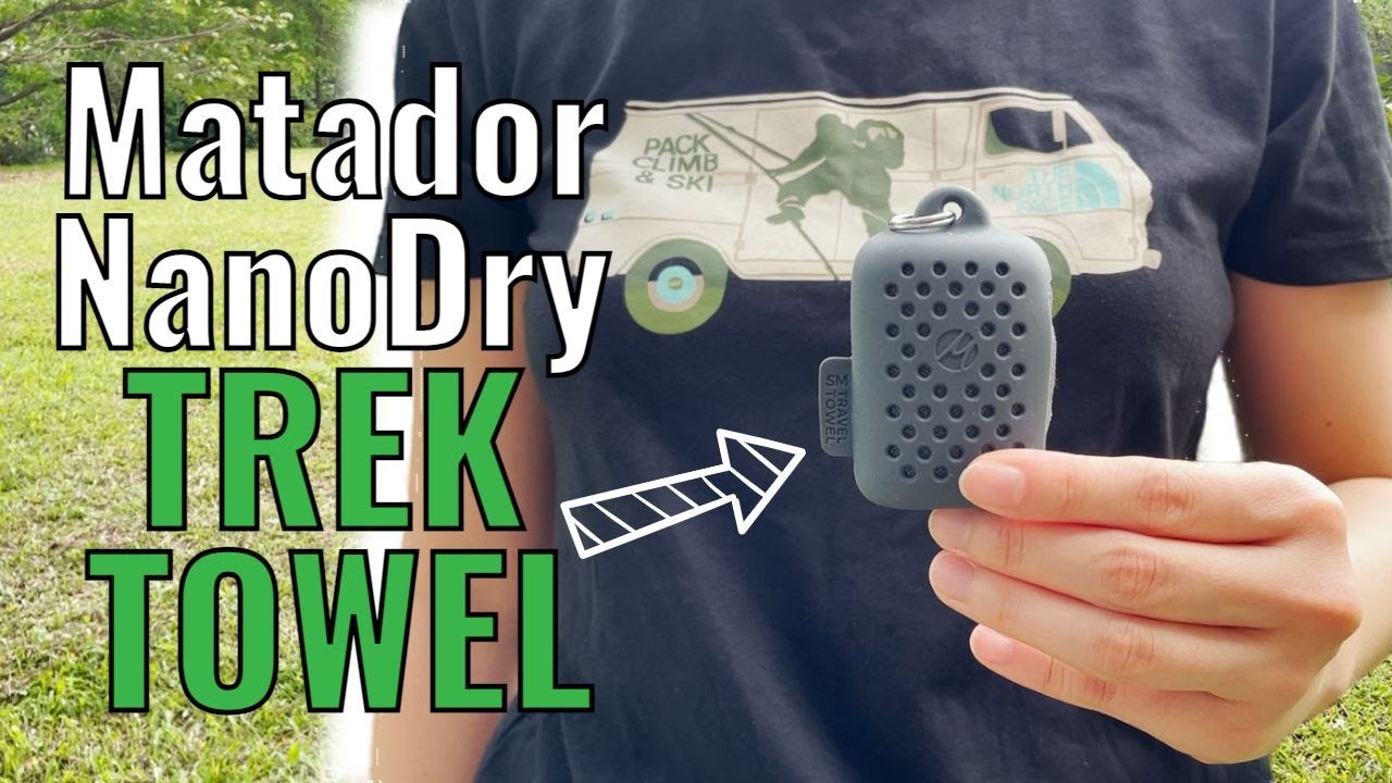 Полотенце Matador NanoDry Trek (вместо полотенца для душа)