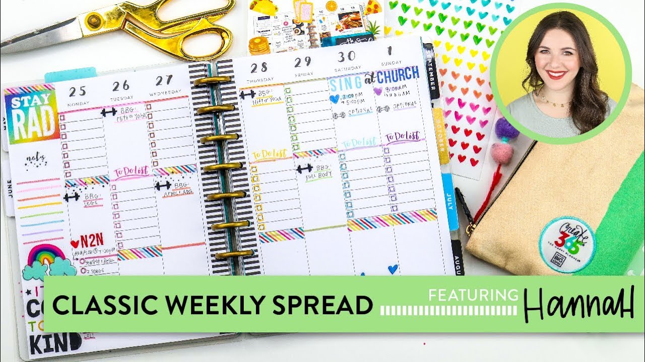 Plan With Me! // Feat. Hannah!