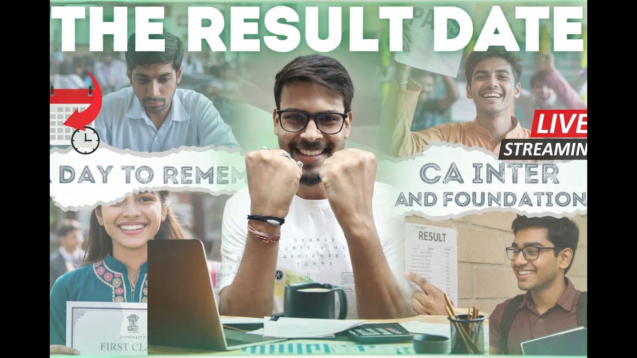 CA FOUNDATION /INTER EXAM RESULT JAN 2026 - THE RESULT DAY THE EMOTION