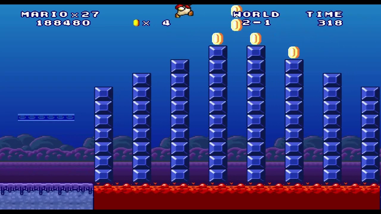 Mario Forever Idirfertat World V0.2 World 1~2 Completed Video