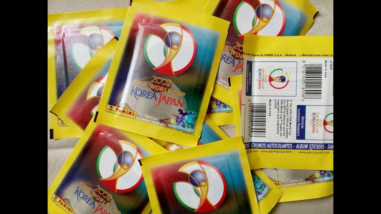 2002 Panini FIFA World Cup Korea/Japan Stickers 10 Packs Break
