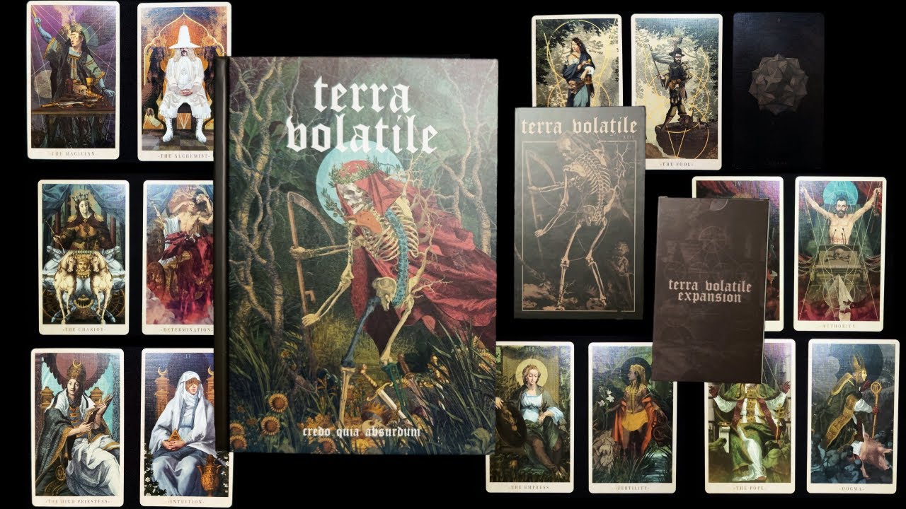 Terra Volatile Book Core Deck & Expansion Deck Tarot Walk Thru