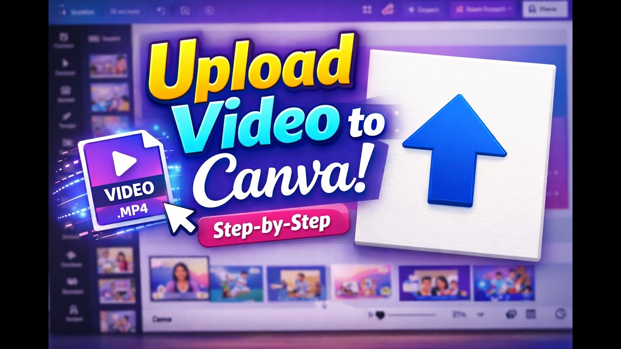 How to Upload a Video to Canva (Step-by-Step Tutorial for Beginners)