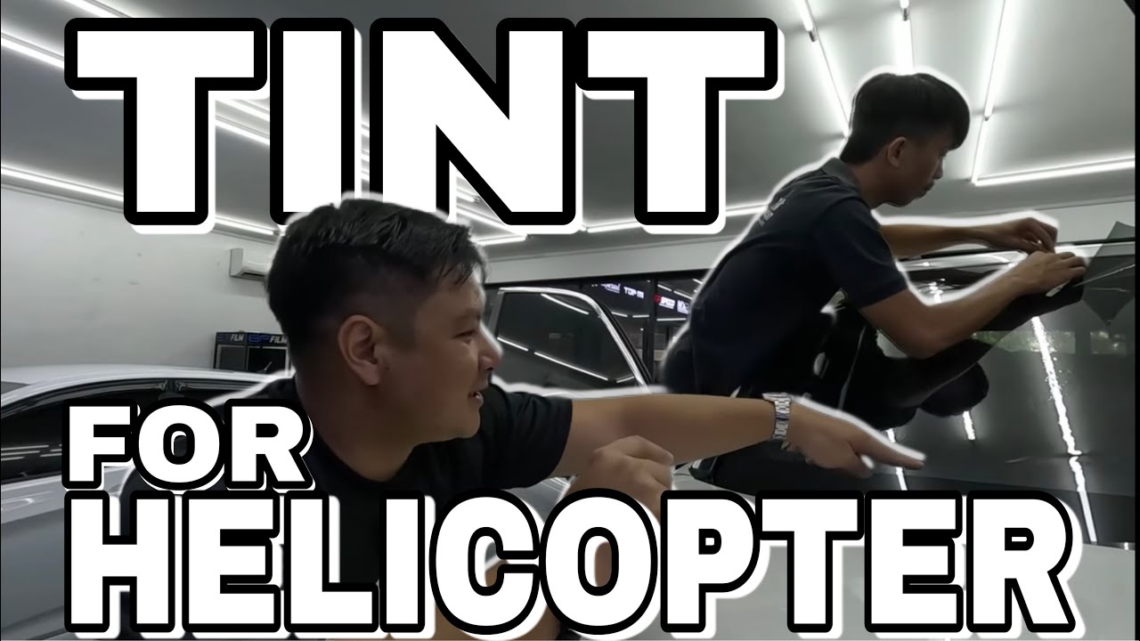 TINT NA PANG HELICOPTER PINAKABIT KO SA LAND CRUISER LC300 | WATERMAX