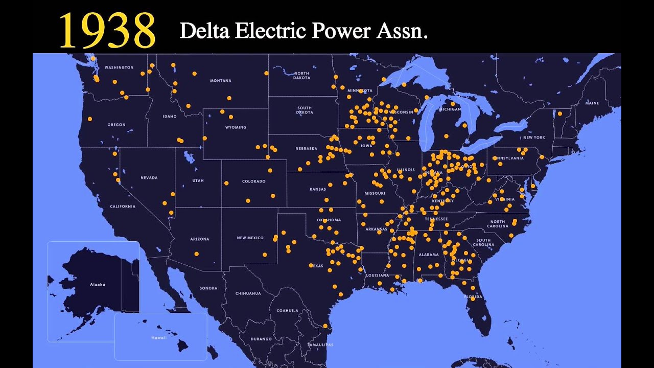 Electric Cooperative Growth 1914 - present