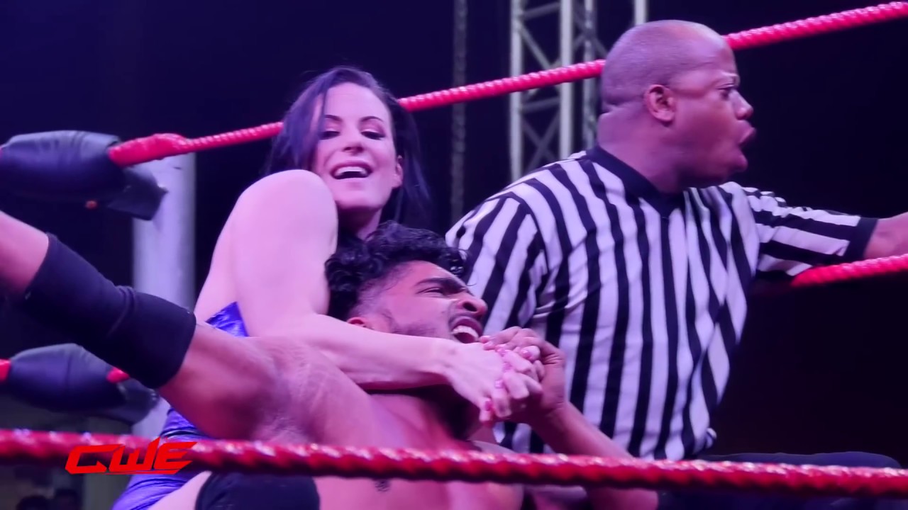 CWE |Katie Forbes & Prince Vs Jayme Jameson & Kamesh CWE Big Fight Ambala