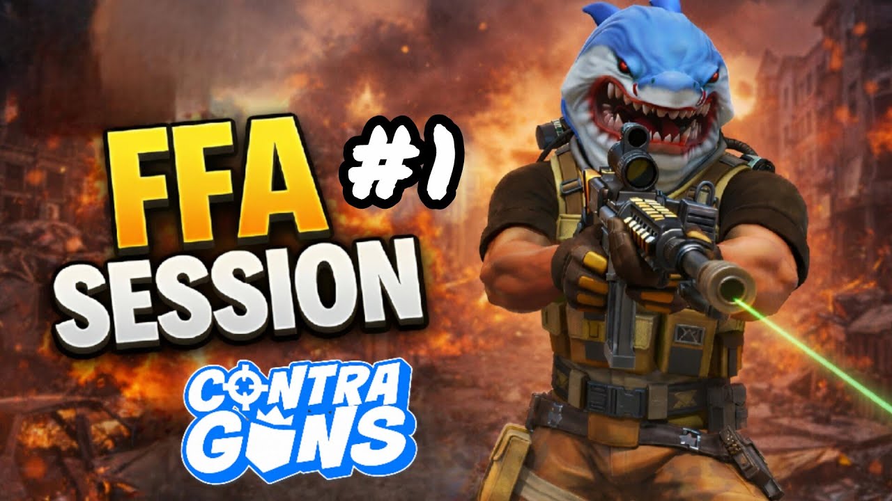 CONTRA GUNS - FREE FOR EVERYONE SESSION #1 | EPIC GAME.