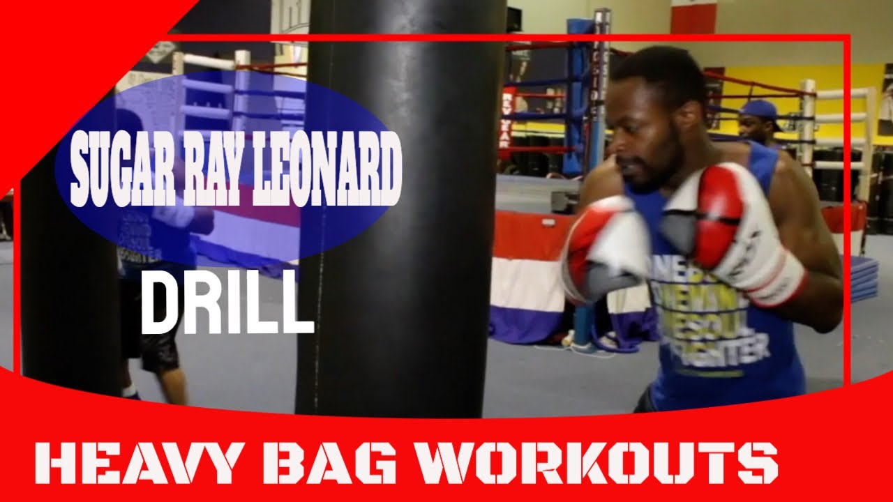 Sugar Ray Leonard Flurry Drill | Heavy Bag | Boxing Tutorial
